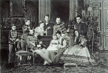 Familienporträt von Kaiser Alexander II
